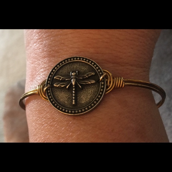 Luca + Danni Jewelry - Luca and Dani Dragonfly Bangle Bracelet